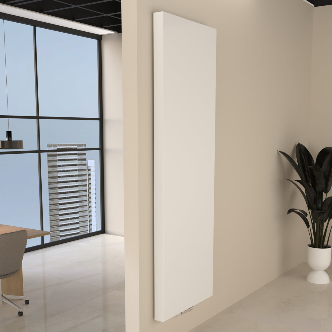 Flachheizkörper Typ 22 Vertikal Wohnraum Heizkörper Doppellagig Weiß Platis