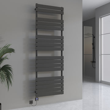 Elektrische Handtuchheizkörper & Badheizkörper Anthrazit PULLMAN